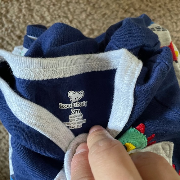 Carter’s & Koala baby Onesies baby boy bundle - Picture 7 of 8